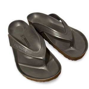 Birkenstock Honolulu EVA Gunmetal Flip Flops Thong Sandals Women's 11 Men’s 9 42